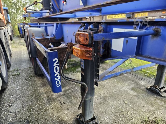 Gámaflutningar MKF METALLBAU CS 20 / STEEL SUSPENSION/ ROR DRUM.