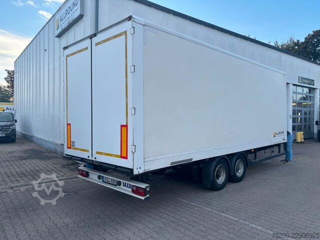 Remolque caja SAXAS AKD 71-11-DZ Durchlader