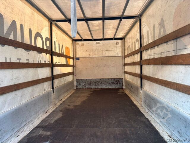 Transportador con plataforma y toldo MAN TGL 8.190 Pritsche / Plane / LBW