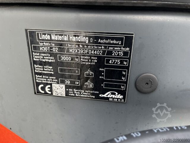 LPG lyftarar Linde H30T-02
