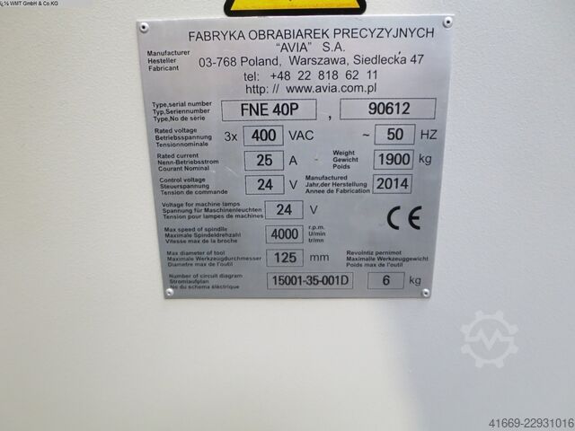 AVIA AVIA - FNE 40P