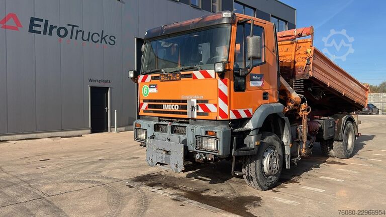 3-stranski nakladalnik Iveco Eurotrakker 190 E 30 (4X4 / LAMES / GRAND PONT ...