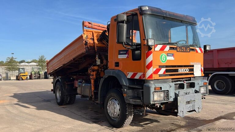 3-stranski nakladalnik Iveco Eurotrakker 190 E 30 (4X4 / LAMES / GRAND PONT ...