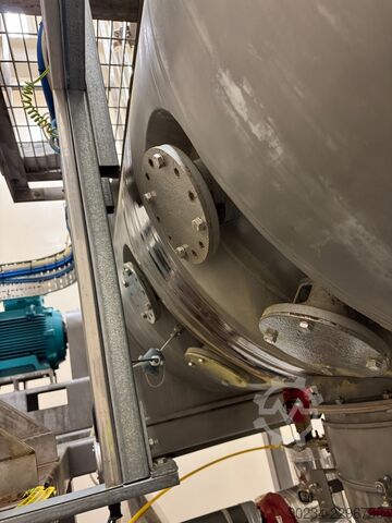 Morton FKM1200-D Edelstahl Pflugschar-Mischer/Trockner MORTON-LODIGE KFM1200-D