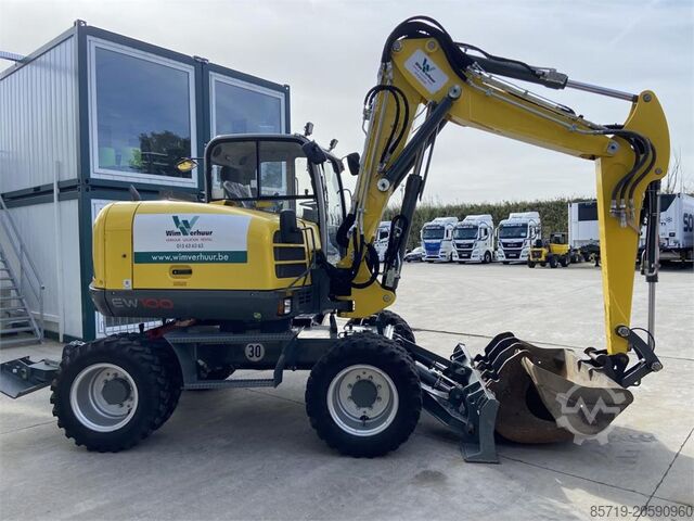 حفارة ذات عجلات Wacker Neuson Neuson EW100 (6924)