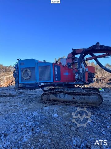 Soil drill Sandvik DX800 drilling rig w/ water mist and L5 gps