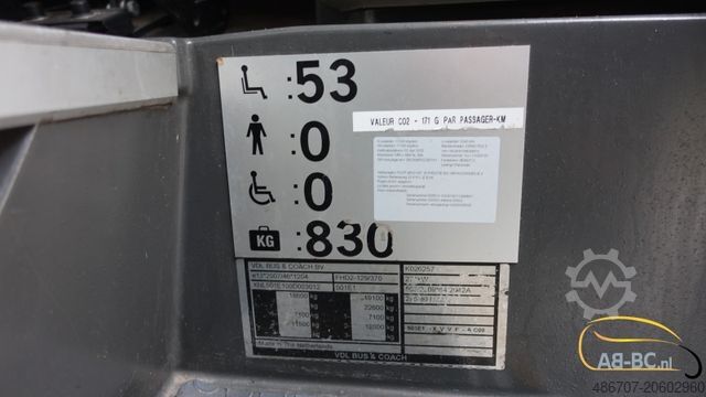 Autocarro de turismo VDL Futura FHD2 129-370 - 55 Sitze EURO 6