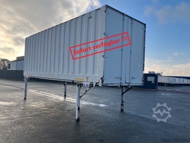 Swap body trailer Wechselbrücke Koffer