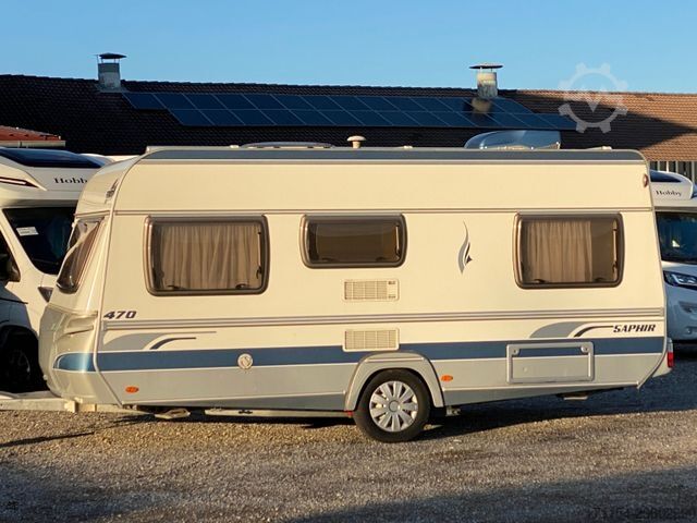 Caravan FENDT Saphier 470 TF, Mover, Klima, Markise