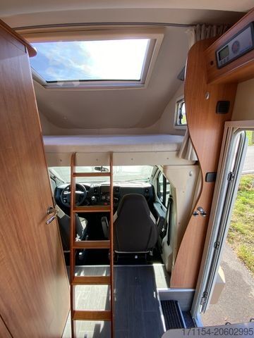 Alcove camper EURAMOBIL Terrestra A 570 HS, Hubstützen, AHK, SAT,Luftfed
