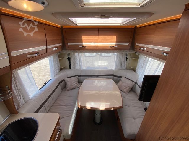 Alcove camper EURAMOBIL Terrestra A 570 HS, Hubstützen, AHK, SAT,Luftfed