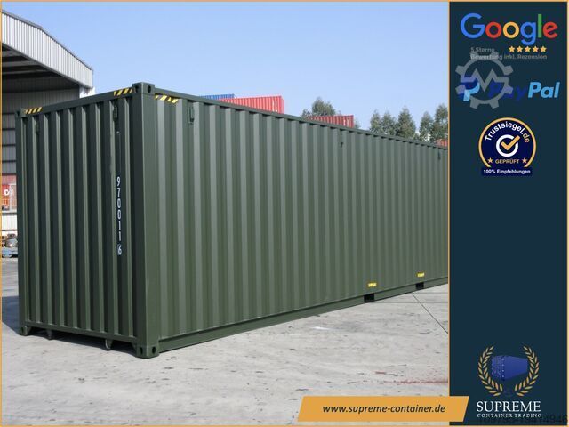 Contenedor marítimo Supreme Containerhandel 40-Fuß High Cube Bürocontainer Duisburg/