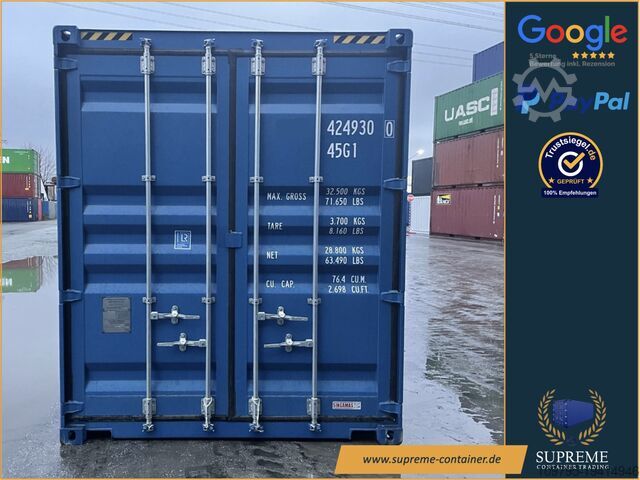 Contenedor marítimo Supreme Containerhandel 40-Fuß High Cube Bürocontainer Duisburg/