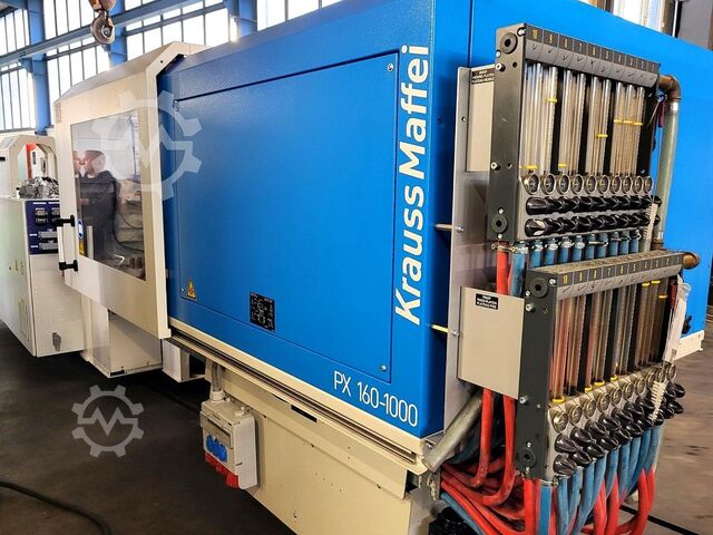 Máquina de moldeo por inyección KraussMaffei KM 160-1000 PX