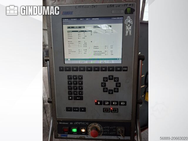 Presă hidraulică ERMAK CNC HAP 3100x200