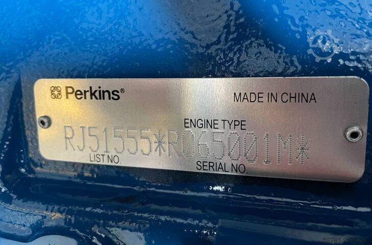 วัสดุผสม FG Wilson P110-3 - 110 kVA Open Genset - DPX-16008-O