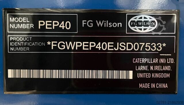  FG Wilson P110-3 - 110 kVA Open Genset - DPX-16008-O