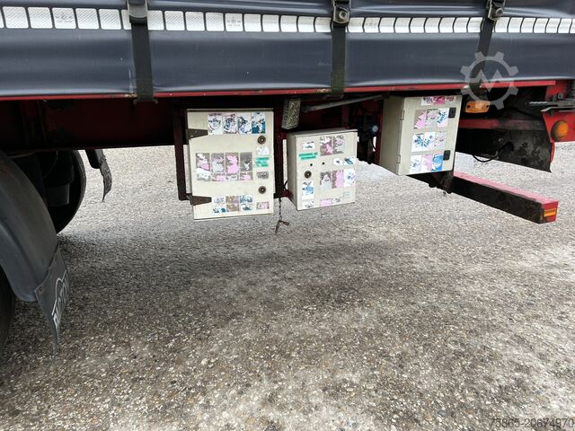 Stumdomi tentai Pacton TXD 339 / Curtainside / BPW Drum / Lift axle / ...