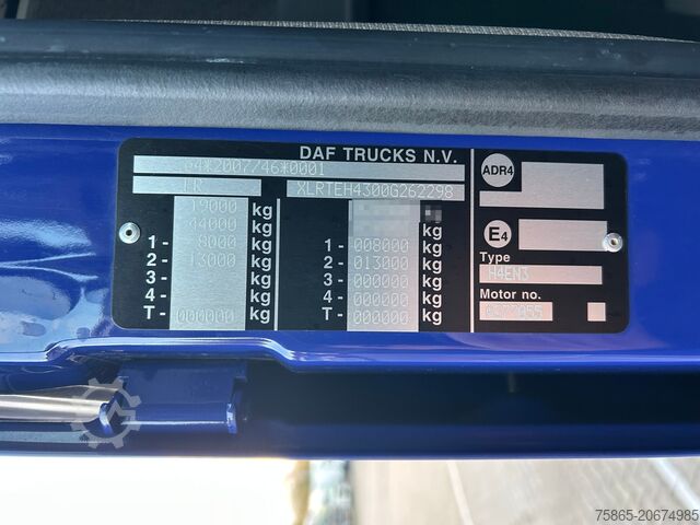 Štandard-SZM DAF XF 530 FT Space Cab / 396 dkm / NL Truck / APK ...