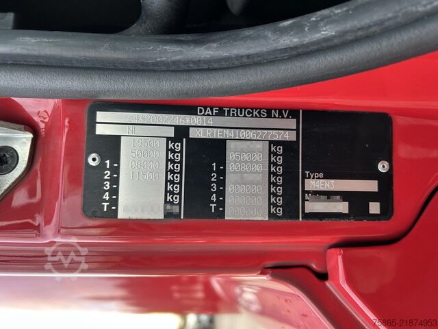 Standard-SZM DAF CF 410 FT Space Cab / 818 dkm / Euro 6 D / NL T...