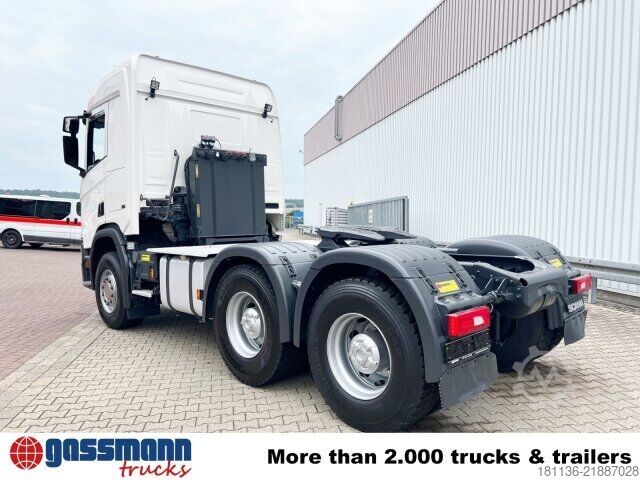 Standard trækkerunit Scania R 580 6x4, V8-Motor, Kipphydraulik, Retarder, 66t
