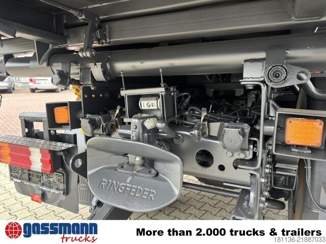 Tippbil Mercedes-Benz Actros 1832 AK 4x4, Winterdienstaustattung, Kran