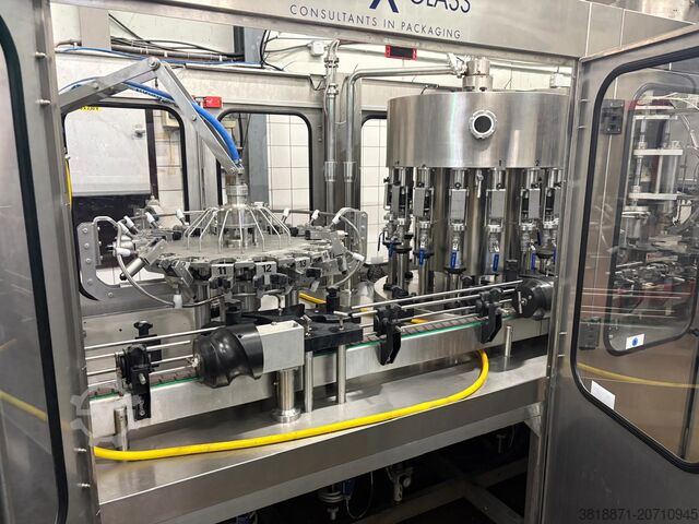 Beverage filling machine Cimec TRIBLOCK MONDIAL LD 16/16/1C