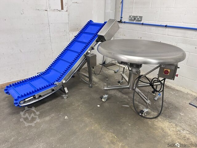 طاولة دوّارة متنقلة للتجميع 1200mm Stainless Steel