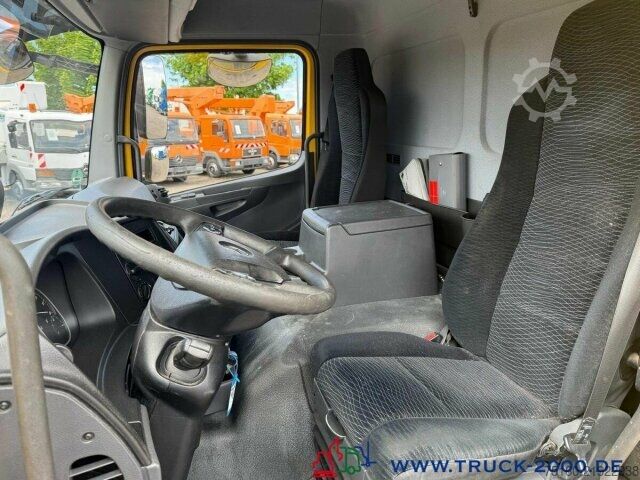 Flaklastbil med kapell Mercedes-Benz Atego 1227 Plane Spriegel LBW BÄR 1.500 Kg + AHK
