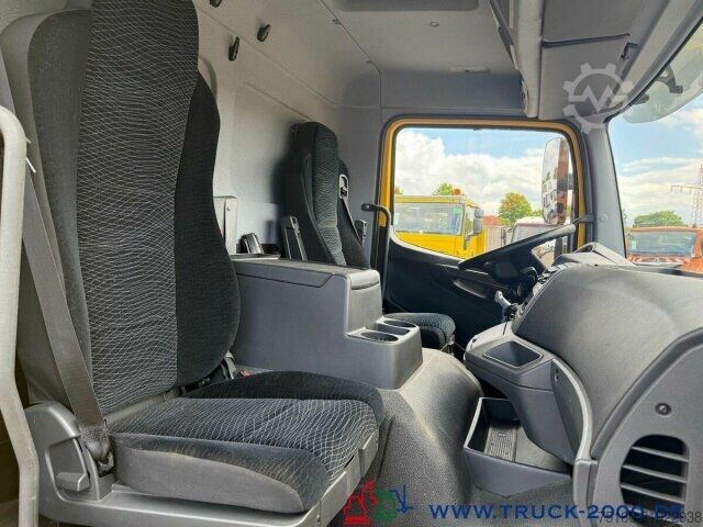 Flaklastbil med kapell Mercedes-Benz Atego 1227 Plane Spriegel LBW BÄR 1.500 Kg + AHK