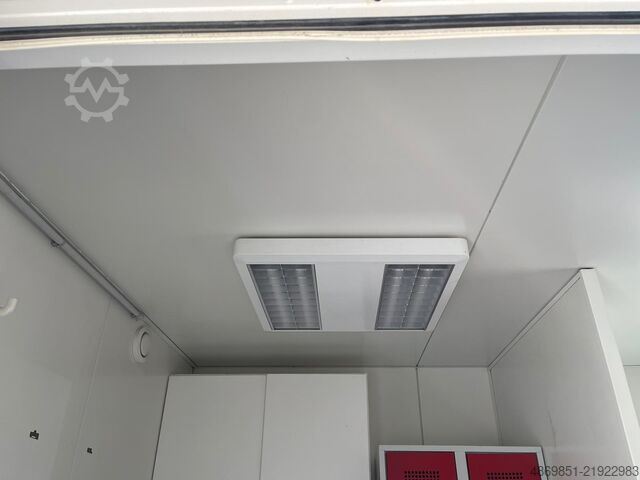 Værkstedskontainer  Werkstatt Büro Office Container 8m