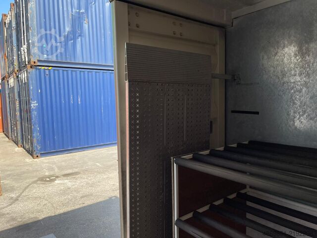 Værkstedskontainer  Werkstatt Büro Office Container 8m