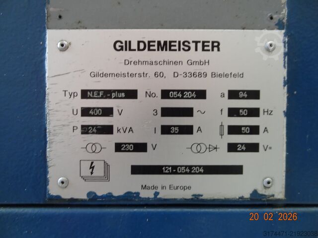 مخرطة بتحكم دوري Gildemeister NEF 520