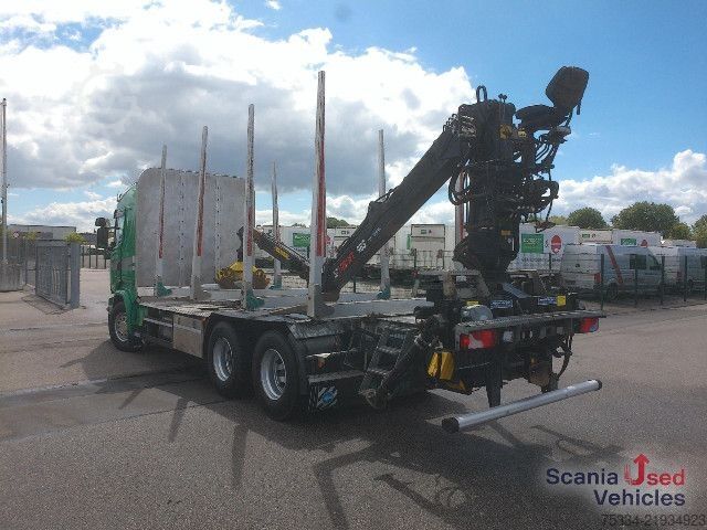 Tukkirekka Scania R 490 LB6x4HNB Kran LOGLIFT F96S Vollluftfederung
