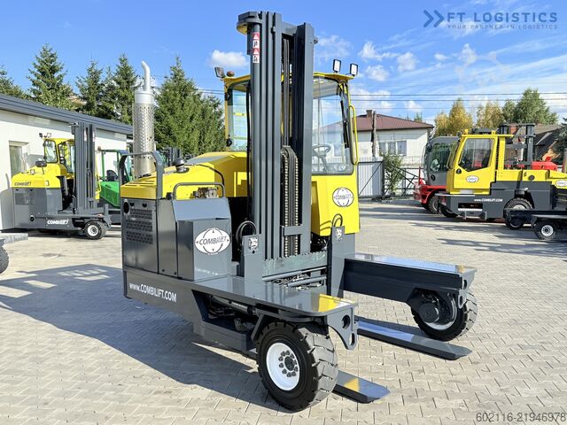 Forklift empat arah Combilift C5000XL GAS TRIPLEX 6000 EXTENDABLE FORK