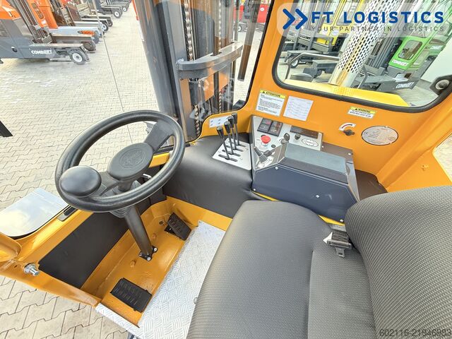 četruvirzienu iekrāvējs Combilift C5000XL GAS TRIPLEX 5550 FREE-LIFT CABIN