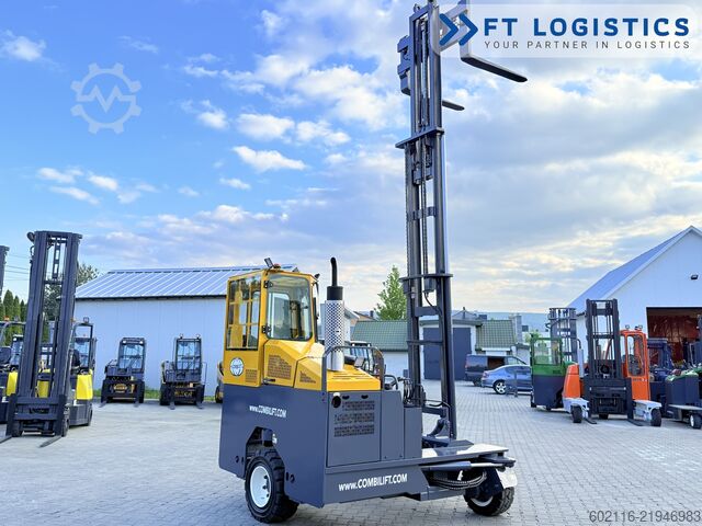 četruvirzienu iekrāvējs Combilift C5000XL GAS TRIPLEX 5550 FREE-LIFT CABIN