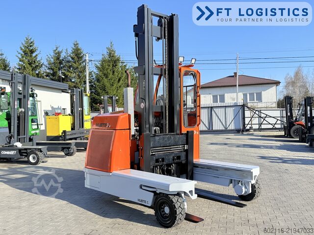 četvorosmerni viljuškar Hubtex DQ45G DUPLEX 5000 FORK-POSITIONER CABIN