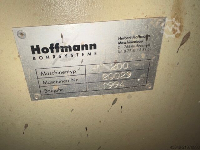 пазообрабатывающий станок HOFFMANN HT 200