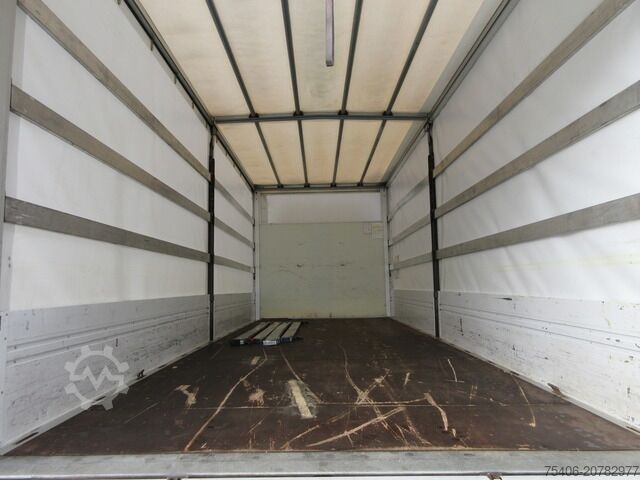 Transporter mit Pritsche & Plane iveco Eurocargo 75-210 LBW Automatik Kima Pr. 7,26 m