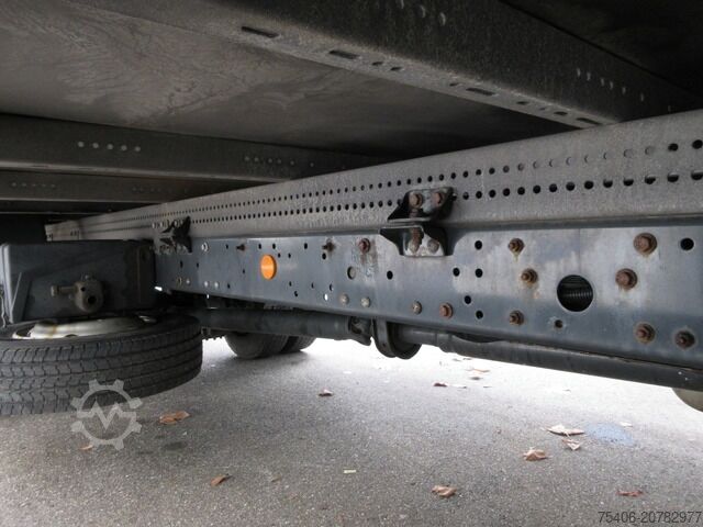 Transporter mit Pritsche & Plane iveco Eurocargo 75-210 LBW Automatik Kima Pr. 7,26 m