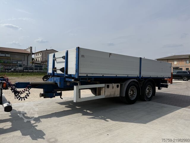 翻斗提升拖车 Zorzi 18B Tandem-Anhänger 2-Seitenkipper 6.50m