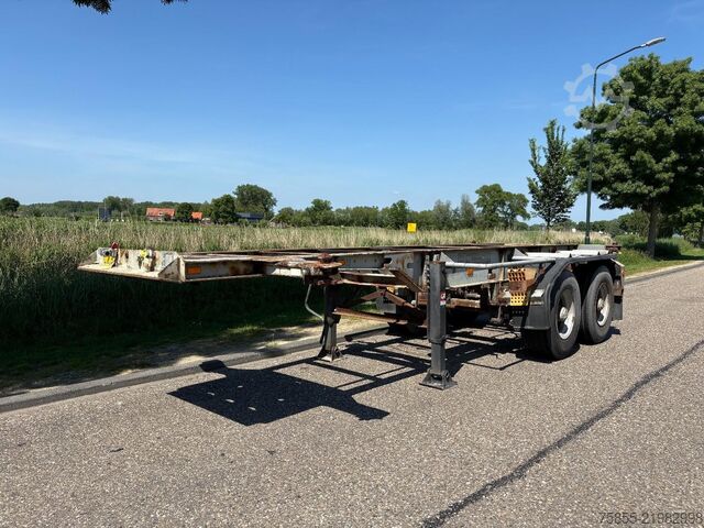 集装箱运输 Netam-Fruehauf OCCR 30-218 20 FT Chassis / FULL STEEL / BLATTF...