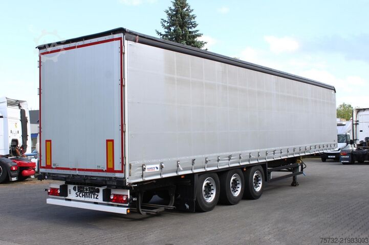 带篷布的开放式半挂车 SCHMITZ Standard Plane Edscha Liftachse CodeXL