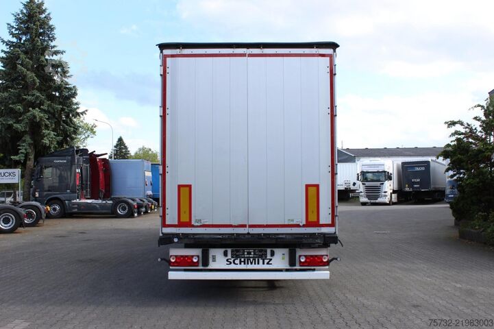 带篷布的开放式半挂车 SCHMITZ Standard Plane Edscha Liftachse CodeXL