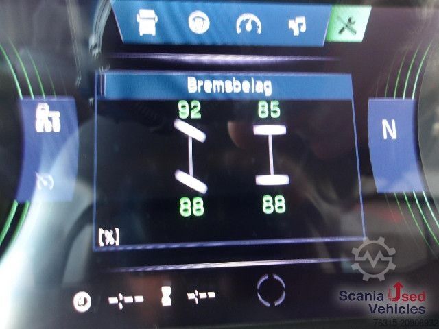 Zapreminski vučni traktor Scania R 460 EB - MEGA - HIGHLINE - 2x TANKs - ACC