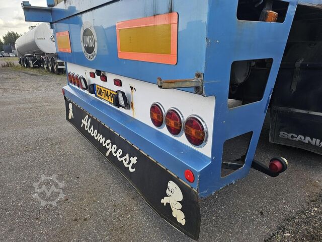 ১৯৯৫ JUMBO DO 300 S / ২টি স্টিয়ারড অ্যাক্সেল / BPW ড্রাম ব্রেক / ডাবল টায়ার / লিফট অ্যাক্সেল JUMBO DO 300 S/   2 X STEERING /BPW DRUM / DOUBLE TIR...