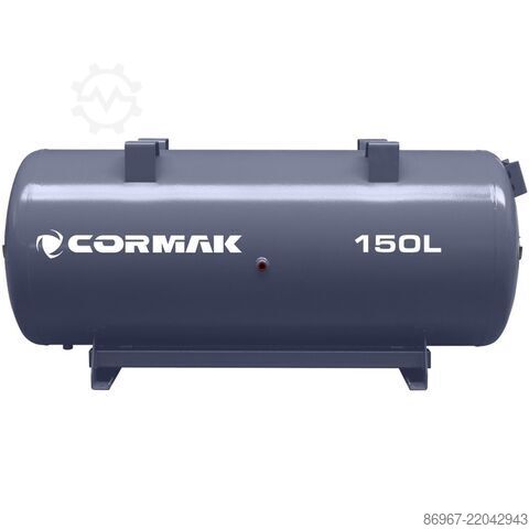 Винтов компресор върху хоризонтален резервоар CORMAK LUFT 400 3,0kW 230V + butla 150L