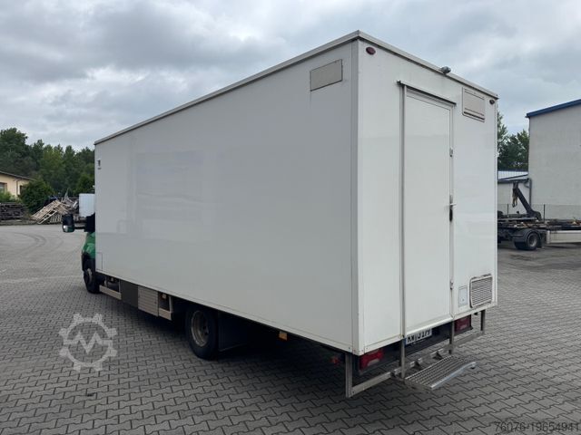 Fourgon personnalisé IVECO 70C17 Fleisch Theke Solar Heizung Kühler Kamera