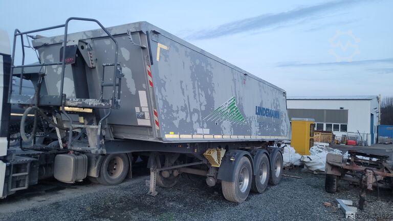 Kipper Auflieger Kempf SKM 35/3 Alu Mulde Liftachse BPW 27 m³